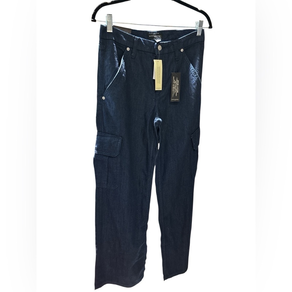Banana Republic Navy Cargo Pants